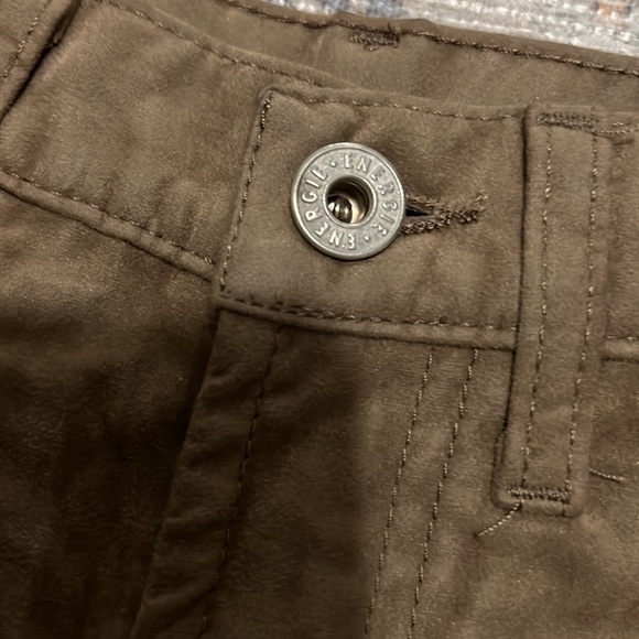 2/$20 Vintage suede beige brown pants Energie - Picture 7 of 13